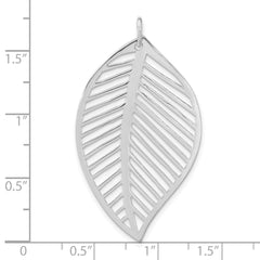 Sterling Silver Leaf Pendant