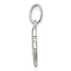 Sterling Silver Polished Heart Charm