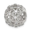 Sterling Silver CZ Slide Pendant