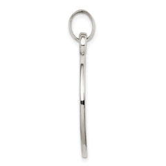 Sterling Silver Polished Tree of Life Pendant