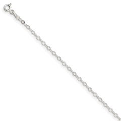 Sterling Silver 2.25mm Fancy Pendant Chain