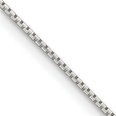 Sterling Silver .6mm 8 Sided Diamond-cut Mirror Box Chain