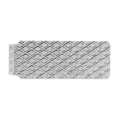 Sophia Jewelers Rhodium-Plated Sterling Silver Men's Polished Money Clip