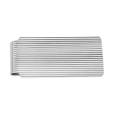 Sophia Jewelers Mens Polished Rhodium-Plated Sterling Silver Money Clip