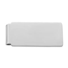 Sophia Jewelers Sterling Silver 925 Polished Engravable Men's Money Clip