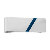 Sterling Silver 925 Blue Enamel Money Clip with Polished Finish