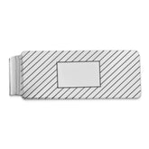 Sophia Jewelers Men's Sterling Silver 925 Polished Engravable Money Clip
