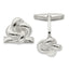 Sterling Silver Knot Cufflinks