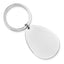 Sophia Jewelers Men's Polished Sterling Silver 925 Engravable Key Chain