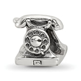 Sterling Silver Reflections Telephone Bead