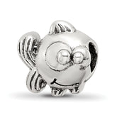 Sterling Silver Reflections Kids Fish Bead