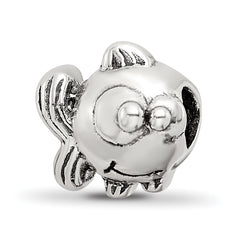 Sterling Silver Reflections Kids Fish Bead