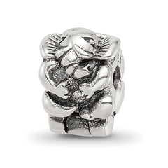 Sterling Silver Reflections Kids Elephant Clip Bead