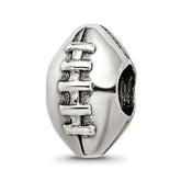 Sterling Silver Reflections Football Bead