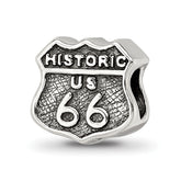 Sterling Silver Reflections Route 66 Bead