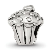 Sterling Silver Reflections Kids Cupcake Bead