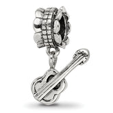 Sterling Silver Reflections Guitar Bead