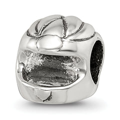 Sterling Silver Reflections Race Car Helmet Bead