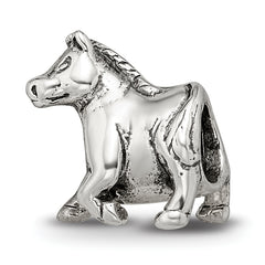 Sterling Silver Reflections Horse Bead