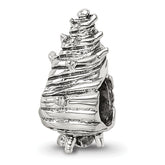 Sterling Silver Reflections Shell Bead