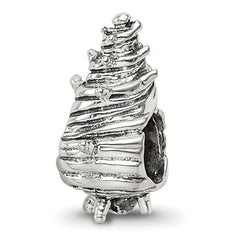 Sterling Silver Reflections Shell Bead