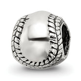 Sterling Silver Reflections Kids Softball Bead