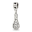 Sterling Silver Reflections Kids Tennis Racket Dangle Bead