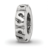 Sterling Silver Reflections Swirl Spacer Bead