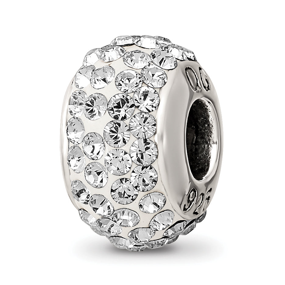 Sterling Silver Reflections April Full Preciosa Crystal Bead