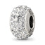 Sterling Silver Reflections April Full Preciosa Crystal Bead