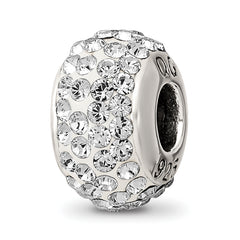 Sterling Silver Reflections April Full Preciosa Crystal Bead