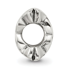 Sterling Silver 925 Celtic Bead with Antiqued Finish Solid and Themed Design