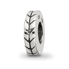 Sterling Silver Reflections Notched Spacer Bead