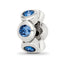 Sterling Silver Reflections Sept Preciosa Crystal Birthstone Bead