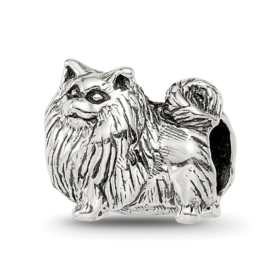 Sterling Silver Reflections Pomeranian Bead