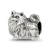Sterling Silver Reflections Pomeranian Bead