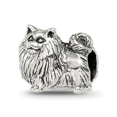 Sterling Silver Reflections Pomeranian Bead
