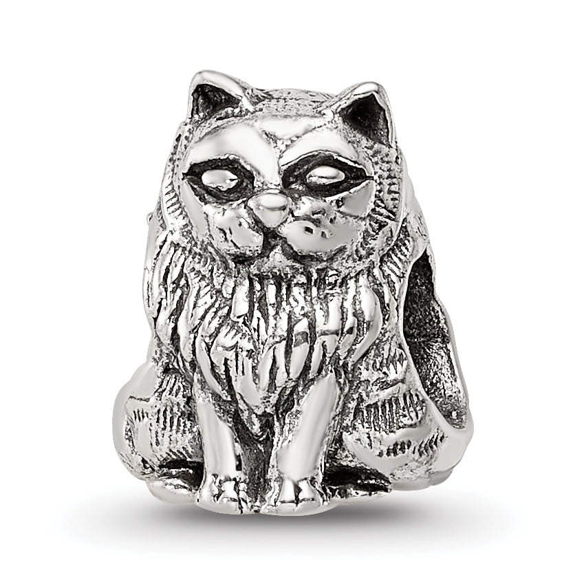 Sterling Silver Reflections Birman Cat Bead