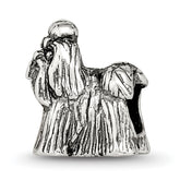 Sterling Silver Reflections Shih Tzu Bead
