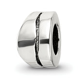 Sterling Silver Reflections Wavy Spacer Bead