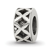 Sterling Silver Reflections X Spacer Bead