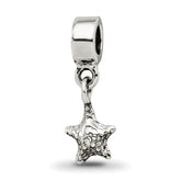 Kids Collection Sterling Silver Star Dangle Reflections Bead