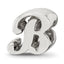 Sterling Silver Reflections Letter B Script Bead