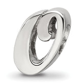 Sterling Silver Reflections Letter O Script Bead