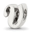Sterling Silver Reflections Letter V Script Bead