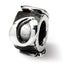 Sterling Silver Reflections Letter Q Message Bead