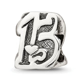 Sterling silver Reflections Sweet 15 Bead