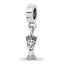 Sterling Silver Reflections Nefertiti Dangle Bead