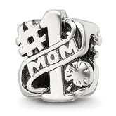 Sterling Silver Reflections #1 Mom Bead