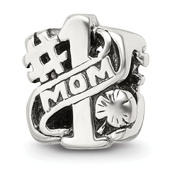 Sterling Silver Reflections #1 Mom Bead